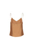 Soft V-Neck Chain Hanging Blouse